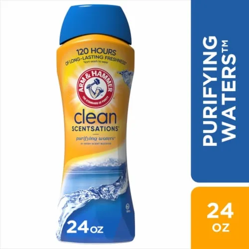 Arm & Hammer Clean Scentsations In-Wash Scent Booster Fresh Linen 18.3oz image 2