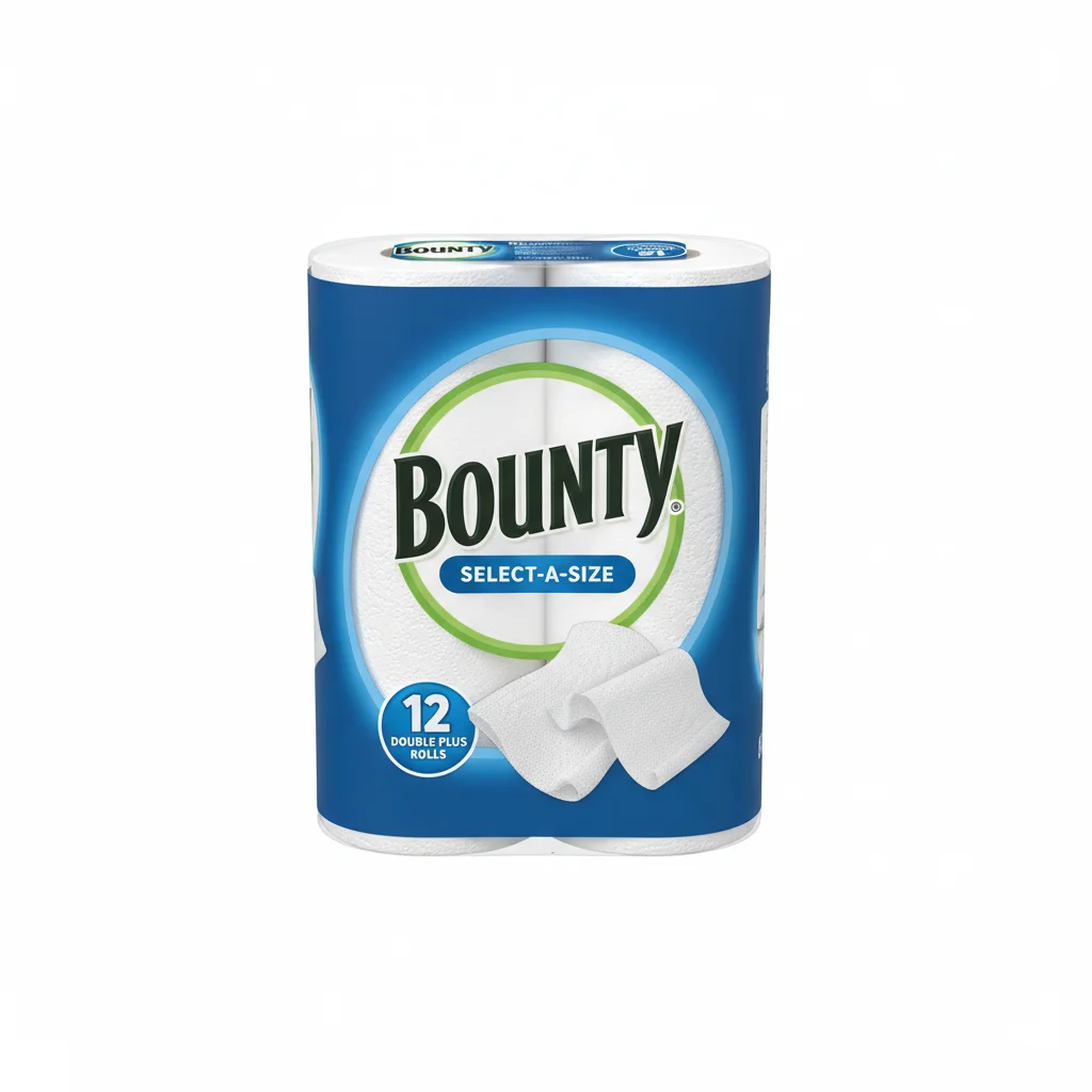 Bounty Select-A-Size Paper Towels 12 Double Plus Rolls