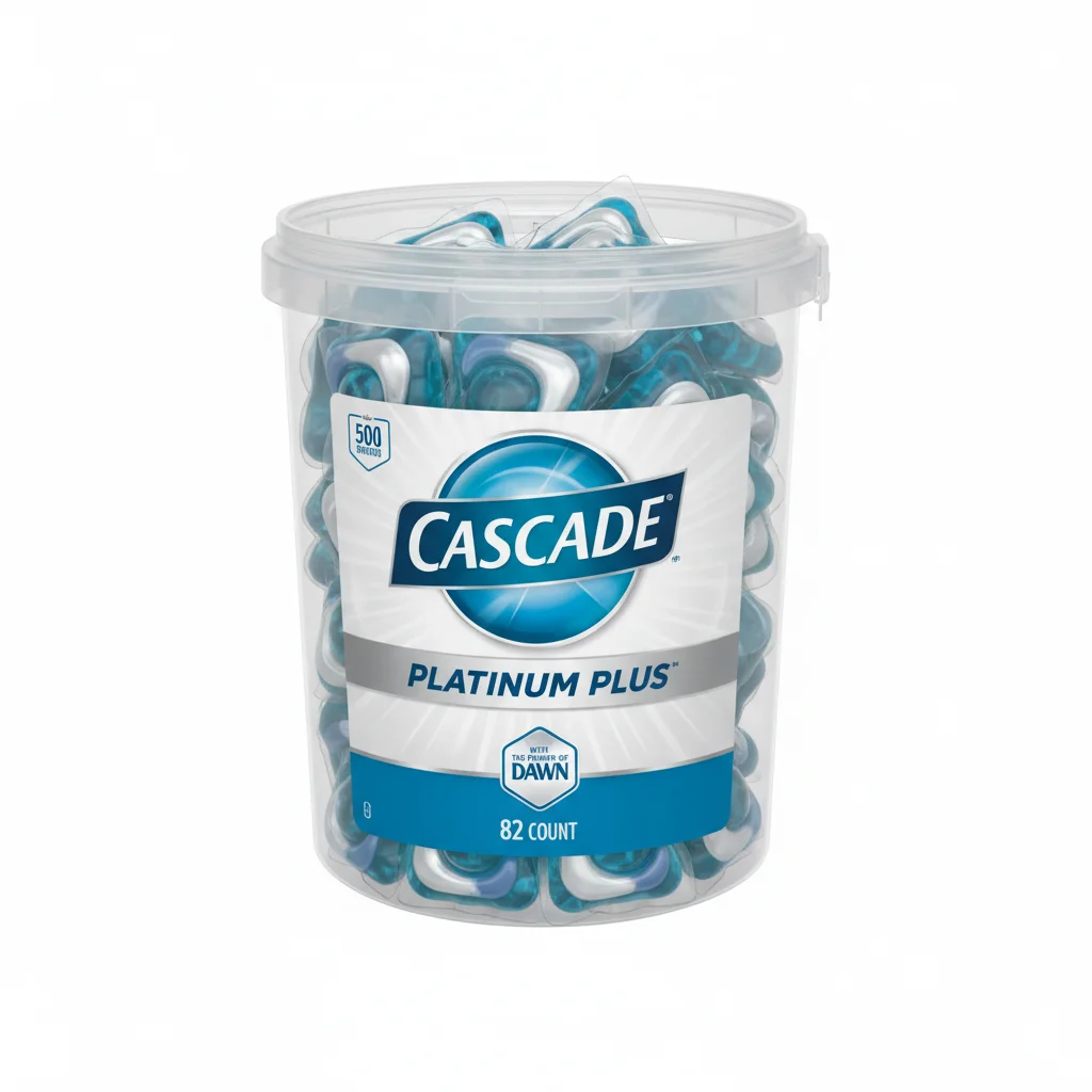 Cascade Platinum Plus Dishwasher Pods 82ct