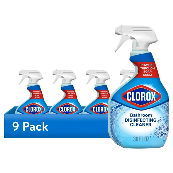 Clorox Disinfecting Bathroom Cleaner 30oz 2-Pack