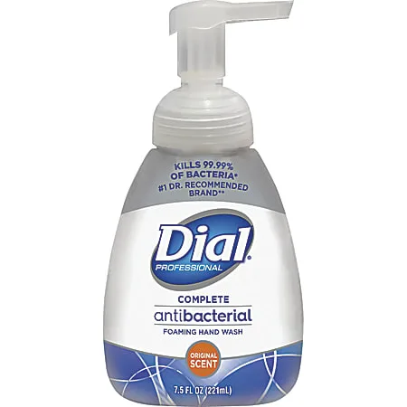 Dial Complete Antibacterial Foaming Hand Soap 7.5oz 3-Pack