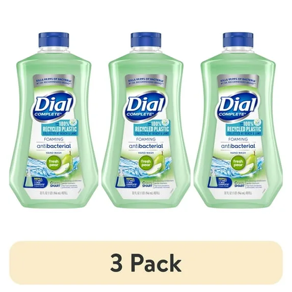 Dial Complete Antibacterial Foaming Hand Soap 7.5oz 3-Pack image 3