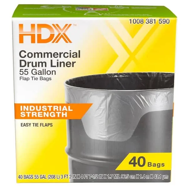 Hefty ENERGY BAG Small Zip Trash Bags 4gal 200ct