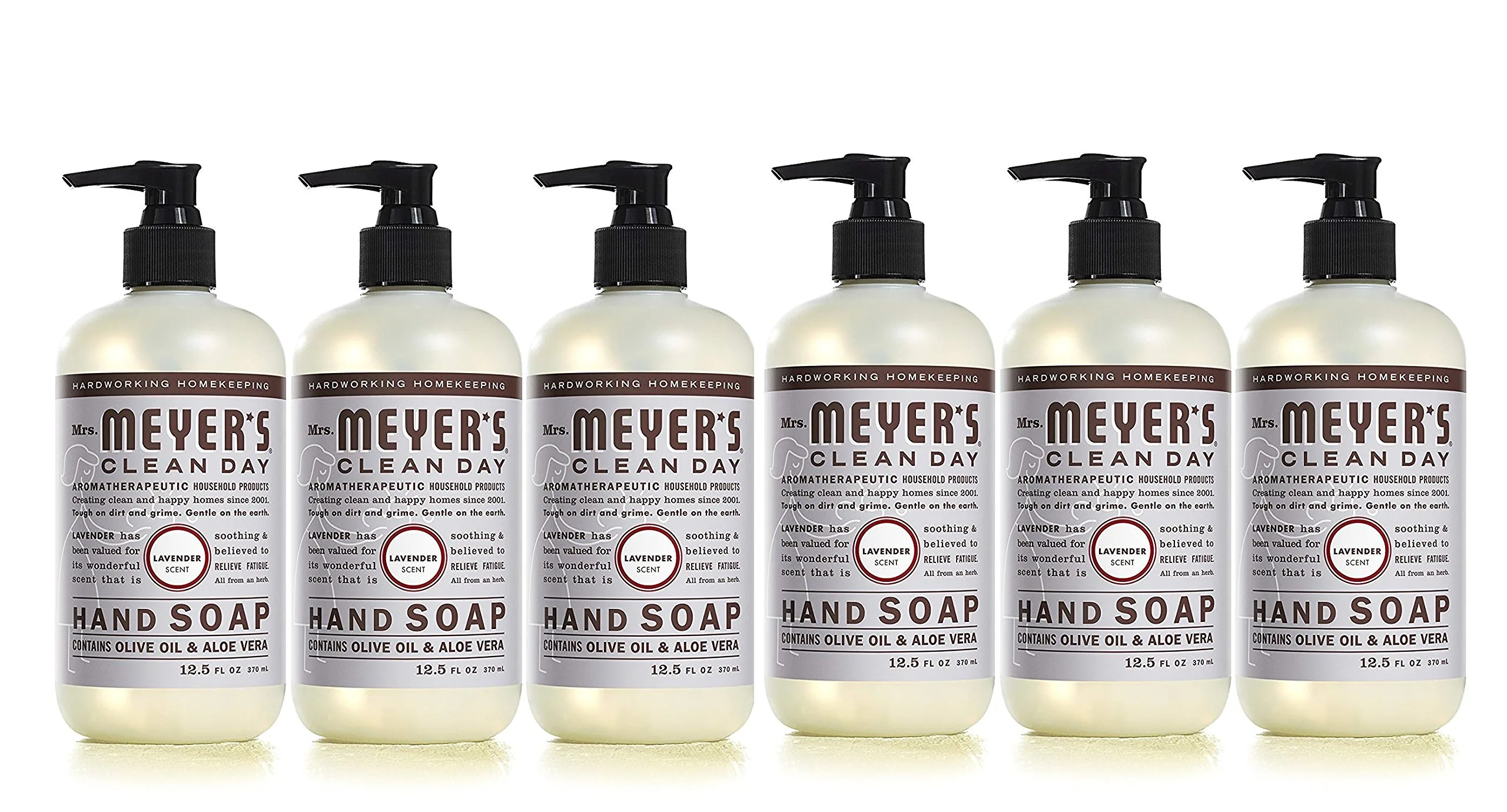 Mrs. Meyer's Clean Day Hand Soap Lavender 12.5oz 3-Pack
