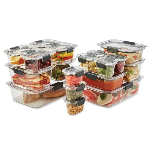 Rubbermaid Brilliance Food Storage Container Set 10-Piece