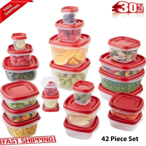 Rubbermaid Easy Find Lids Food Storage Containers 42-Piece image 2