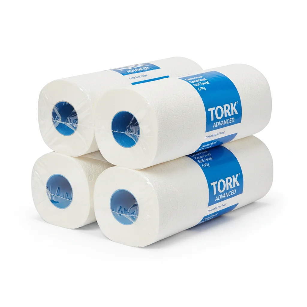 Tork Advanced Centerfeed Roll Towel 2-Ply 6 Rolls image 2
