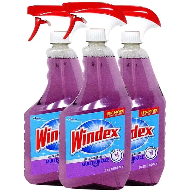 Windex Streak-Free Glass Cleaner 23oz 3-Pack image 3