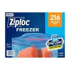 Ziploc Quart Freezer Bags 108ct image 3